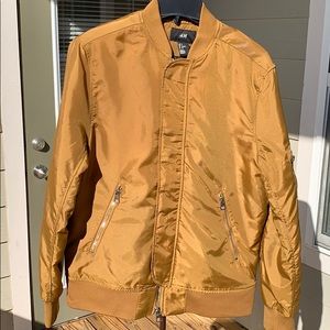 Used Nylon Gold bomber